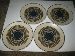Vintage Lenox “percussion” Temper - Ware 4 Dinner Plates Oven To Table