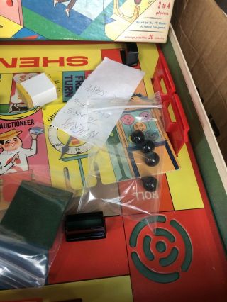 Vintage Shenanigans Board Game Complete 1964 Milton Bradley 4480 3