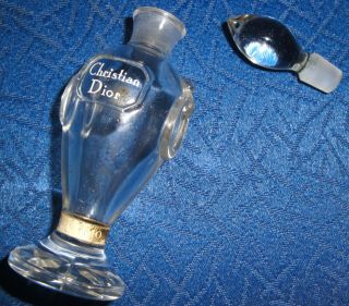 Vintage Christian Dior Diorissimo Perfume Bottle (1950 