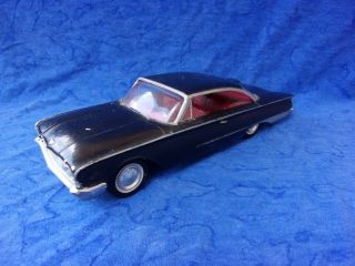 $1 - 7 Day Vintage 1960 Dealer Promo 1/24th Scale Model Car Black Ford Starliner