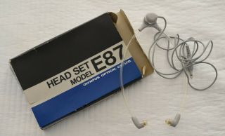 Olympus E87 Vintage Headset For Dictating / Transcription Machines