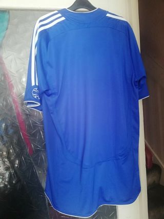 Vintage Retro Mens Chelsea Football Club Adidas Home Shirt.  Sz L.  Samsung Mobile. 3