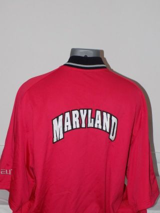 Vintage Nike Elite Maryland Terrapins Shooting Shirt Jacket XL Street Wear 2