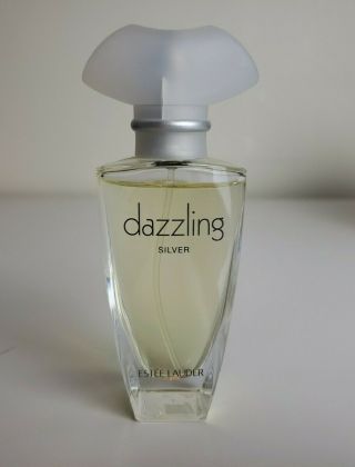 Dazzling Silver Estee Lauder Eau De Parfum - 1 Oz Eau De Parfum Spray 98.  5 Full