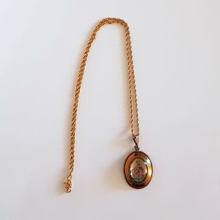 Vintage Thomas L Mott (tlm) Pendant Necklace