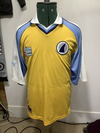 Sussex Sharks Cricket Pony Vintage Shirt Yellow Kit Xl 2010?