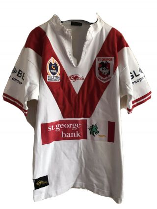 Vintage 2006 St George Illawarra Australian Rugby League Shirt Jersey M Classic