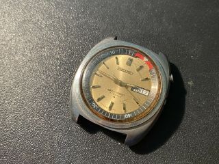 Vintage 1972 Seiko Bellmatic Watch For Parts/restoration