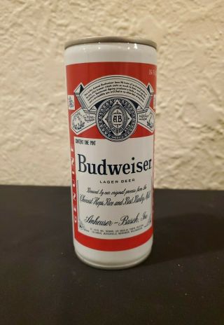 Vintage Budweiser East Carolina University Pirates Promo Beer Can