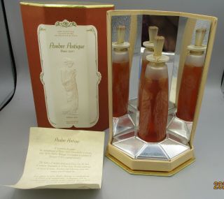 Reissued Coty Ambre Antique Perfume Bottle - 1995