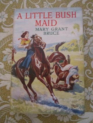Vintage Mary Grant Bruce Billabong Series A Little Bush Maid 1950s Rare