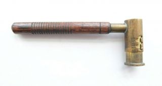 Good Vintage Shot Measure Powder Scoop Flask Muzzle Loader Long Rifle Pistol