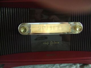 Restored 2 Speaker 1956 Philco Model E - 818 Vintage Vacuum Tube AM Radio 2