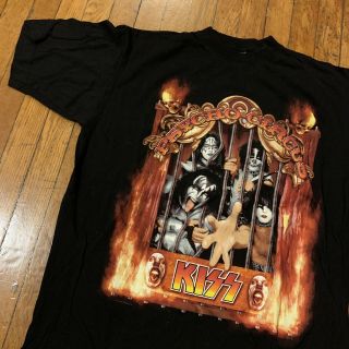 Vtg 1998/99 Kiss Psycho Circus Concert T - Shirt Xl Extra Large Punk Rock