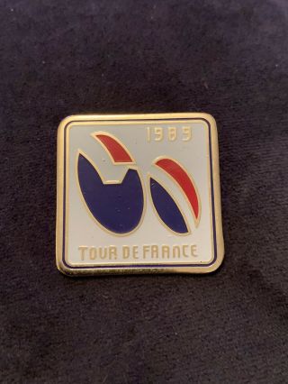 Rare Vintage Tour De France Pin Badge 1989 Large Road Cycling Sport Starpins