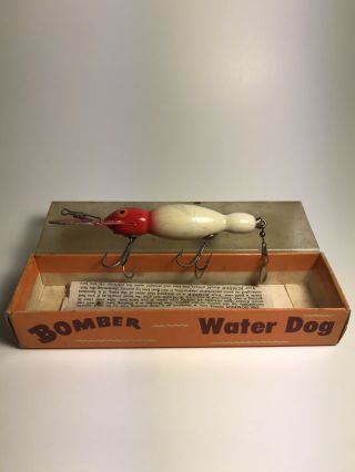 VINTAGE BOMBER WATERDOG WITH PAPERWORK MODEL 1607 3