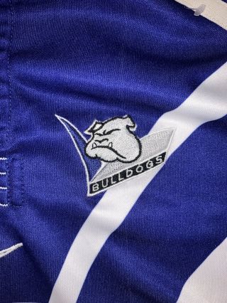 Vintage Canterbury Bulldogs Jersey Nike Mens Medium 3