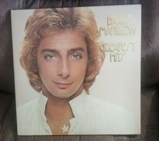 Barry Manilow Greatest Hits - Double Album - Vintage Vinyl Lp - 1978 Arista Nr