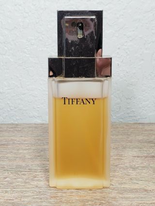 Vintage Tiffany & Co Perfume 3.  4 Oz Edt Atomiseur Spray 100ml Frosted Glass