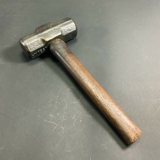 Vintage Australian - Made Hytest 4lb Sledge Hammer Mash Demolition Hammer