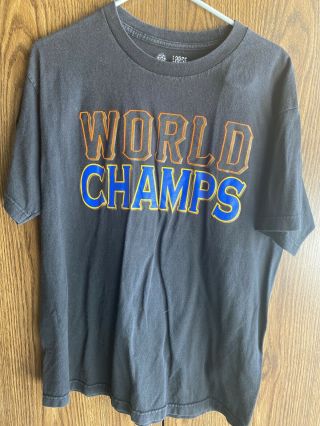 Vintage Golden State Warriors World Champs San Francisco Giants T Shirt L
