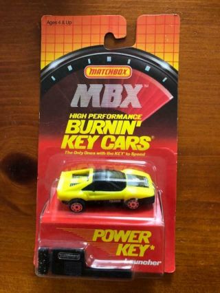 Matchbox Mbx High Performance Burnin Key Cars Ferrari 328 Vintage 1986