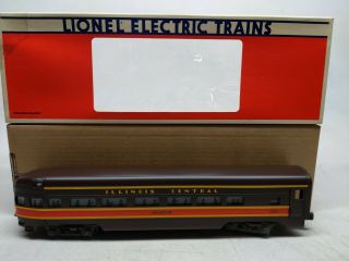 Vintage Lionel Illinois Central Memphis Observation Car O Gauge Train 6 - 7225