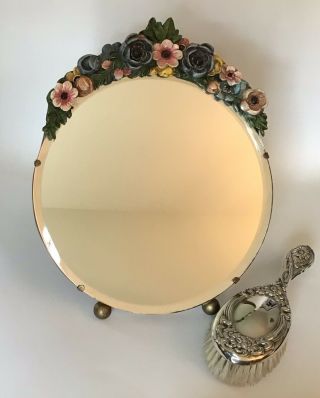 Barbola Floral Vanity/dresser Mirror (very)