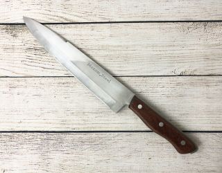 Vintage Maxam Steel French Chef Knife 9” Made In Japan Sharpened&restored