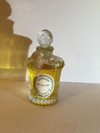 Guerlain « Muguet »vintage Perfume Bottle 40 Ml 9 Cm Perfume 1950