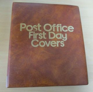 Vintage Post Office First Day Covers Album With Sleeves