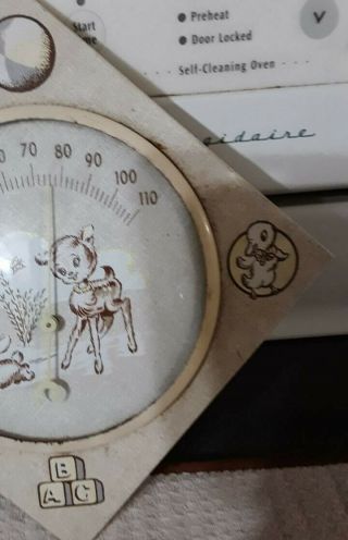 Vintage Baby Room Temperature 1960s