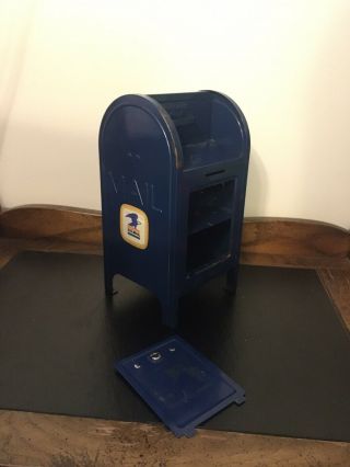 Vintage 1970s Brumberger Us Mail Postal / Mailbox Coin Bank 9 " Tall