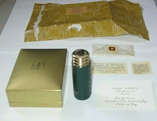 Vintage Jean Patou Joy Perfume Bottle & Box 1/5 Oz 6 Ml Full/sealed