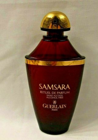 Vintage Gurlain Samsara Rituel De Parfum Alcohol Parfum Spray 3.  4 Oz/100 Ml