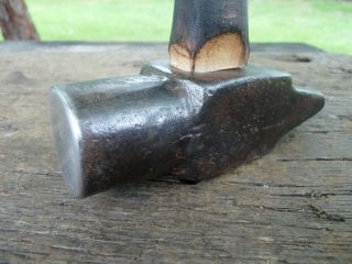 Vintage Blacksmith/anvil/forge Machinist Shoulder/cross Pein Hammer