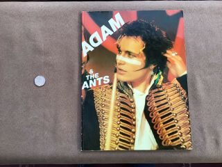 Vintage 1981 Adam And The Ants Book By Vermorel