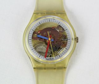 Vintage 1985 Swatch Jelly Fish Gk100 Watch