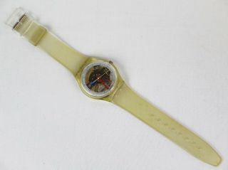 Vintage 1985 Swatch Jelly Fish GK100 Watch 2