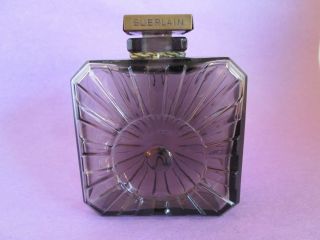 Vol De Nuit Guerlain Pure Perfume Bottle Large 2 Oz Empty Vintage Very Old Rare