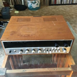 Vintage Sansui 1000x Solid State Am/fm Stereo Tuner Amplifier For Repair
