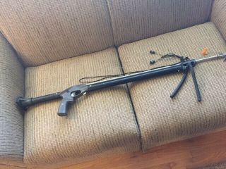 Vintage French Canon Speargun Scuba Fishing With Bolt