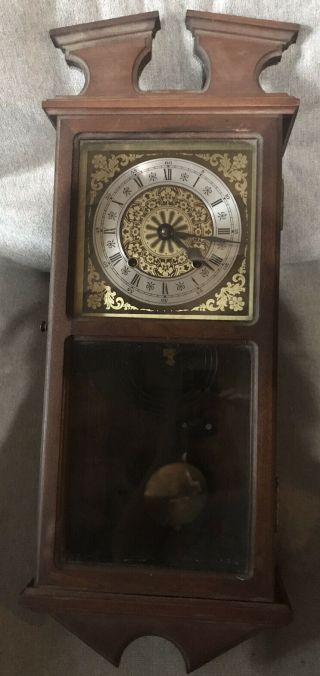 Vintage Wall Clock Pendulum Chime