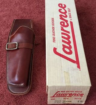 Vintage George Lawrence Portland Oregon 79 505 6inch Holster With Box
