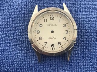 Vintage Hamilton Rr Special Wrist Watch Case And Dial