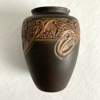 Vintage Roseville Pottery / Rosecraft / Vase / Arts & Crafts Mission Style