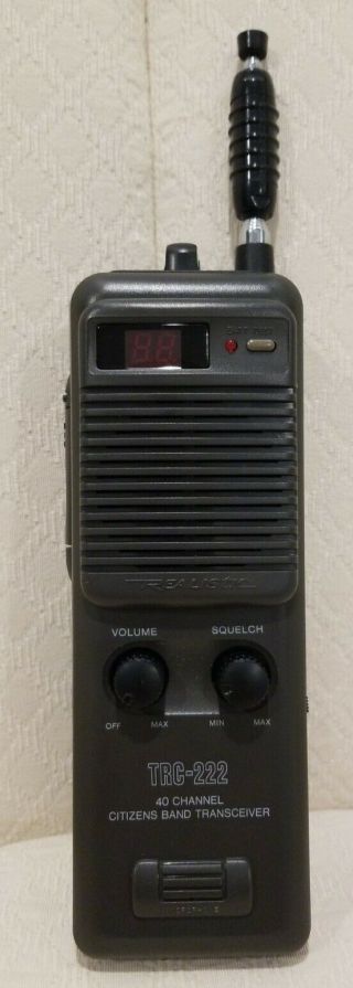 Vintage - Realistic Trc - 222 Cb Radio Walkie Talkie - 1990s - - Stranger Things