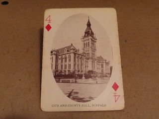 Vintage 1906 Barnum Buffalo & Niagara Falls Souvenir Playing Cards Full Box.