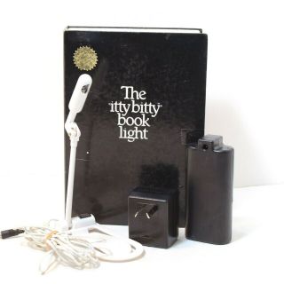 The Itty Bitty Book Light Complete & Vtg Reading Zelco