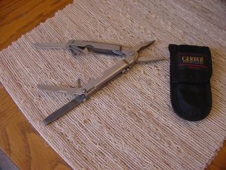 Vintage Gerber Needlenose Multi - Plier Tool Survival - Hunt/ Fish